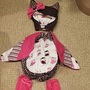 Owl costume size 6 to 12 mo